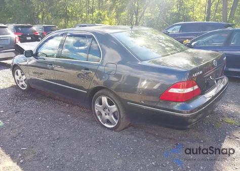 2005 Lexus Ls 430 z USA, uszkodzony, nr VIN JTHBN36F555002441